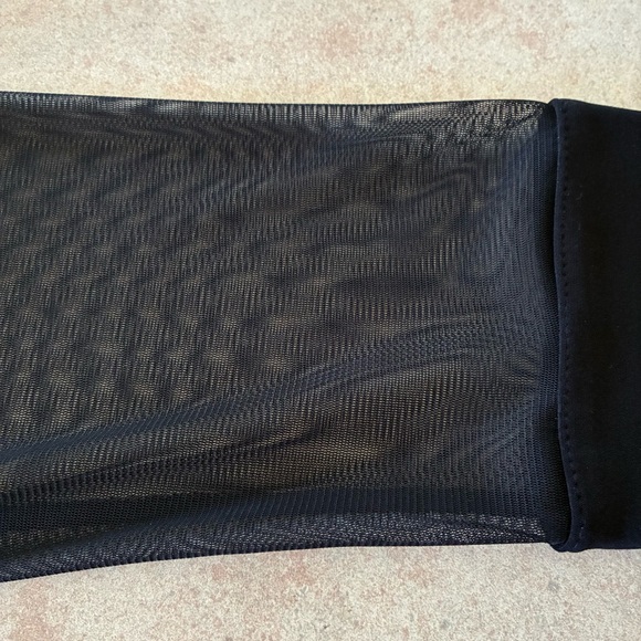 Joseph Ribkoff Black Mesh Cover Up - Picture 11 of 15